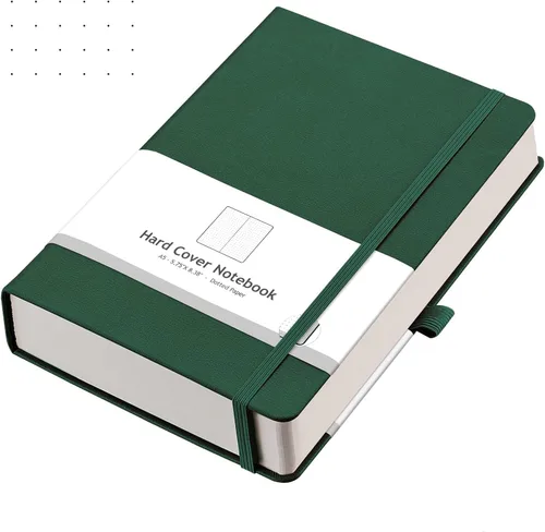Vista 25 de AHGXG Cuaderno de papel cuadriculado - Cuaderno de papel de cuadrícula tamaño A4 grande 8.5''×11'', 320 páginas de diario grueso, papel cuadriculado