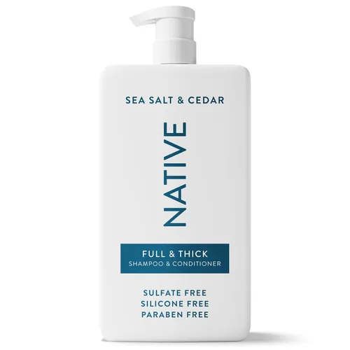 Vista 12 de Native Champú y acondicionador 2 en 1 Stengthening Cashmere & Rain 16.5 fl oz.