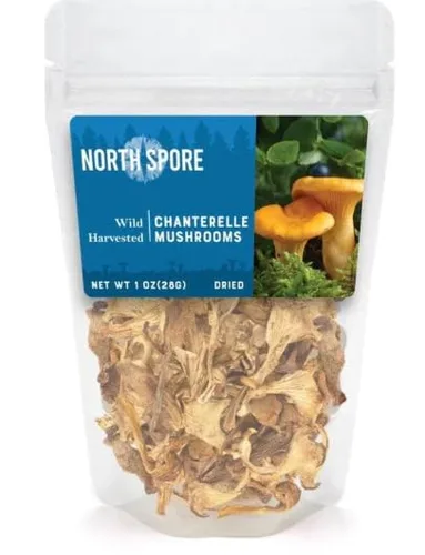 Vista 6 de North Spore Champiñones negros secos salvajes, 0.99 oz