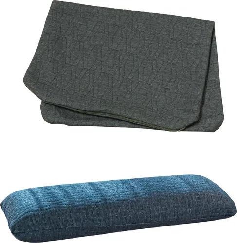 Vista 9 de The White Willow Almohada de Cuerpo Corta de Espuma Viscoelástica Suave para Cama, Inserto de Almohada de Abrazo para Dormir y Personas que Duermen