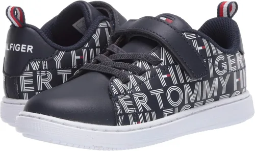 Vista 7 de Tommy Hilfiger Unisex-Niño Niños Th Iconic Court Logo Ps Sneaker