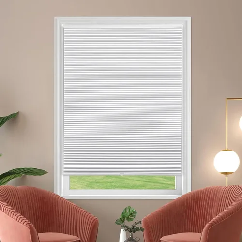 Vista 8 de MYshade Persianas y persianas celulares inalámbricas personalizadas, opacas para oscurecer la habitación, persianas de panal para ventanas