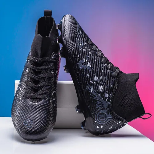 Vista 4 de Zapatos deportivos de fútbol FG de caña alta para hombre