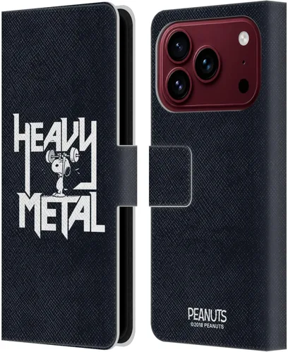 Vista 203 de Head Case Designs Funda de piel con licencia oficial de Peanuts Charlie Brown Good Grief Rock Tees compatible con Apple iPhone 11 Charlie Brown Buen