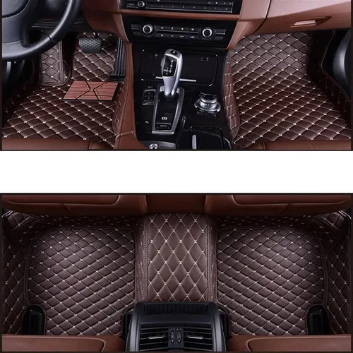 Vista 13 de Tapete de coche personalizado para BYD E6 F0 F3 F6 G3 G6 M6 S1 S5 S6 TAN-G Song Yuan Qin Plus PRO accesorios de pie (color: negro)