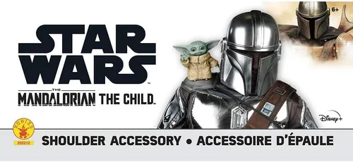 Vista 4 de Rubies Star Wars The Mandalorian The Child - Accesorio para disfraz de niñera de hombro, talla única, Verde