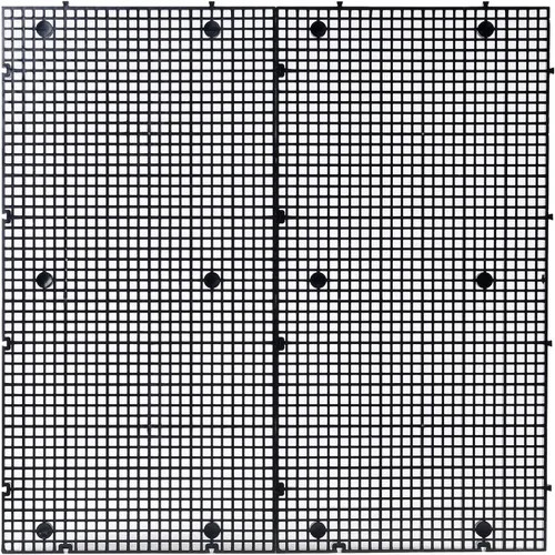 Vista 8 de ALEGI Acuario Rejilla Aislar Junta Divisor Pecera Fondo Bandeja Filtro Negro Caja de Plástico (4pcs)