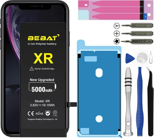 Vista 18 de Batería de repuesto para iPhone 11, batería de repuesto de polímero de iones de litio de alta capacidad de 5000 mAh para el modelo A2111, A2223