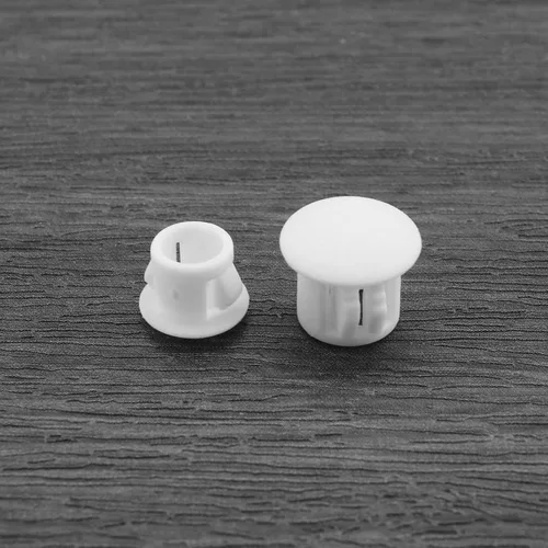 Vista 5 de SING F LTD 100 tapones de plástico de repuesto para orificios tipo rasante, tapones a presión para muebles, poste de esgrima, inserción de tubería