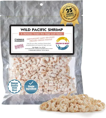 Vista 9 de Fresh Is Best Golosinas liofilizadas para perros – Pescado crudo liofilizado para gatos y caninos en bolsa resellable con cremallera – Golosinas