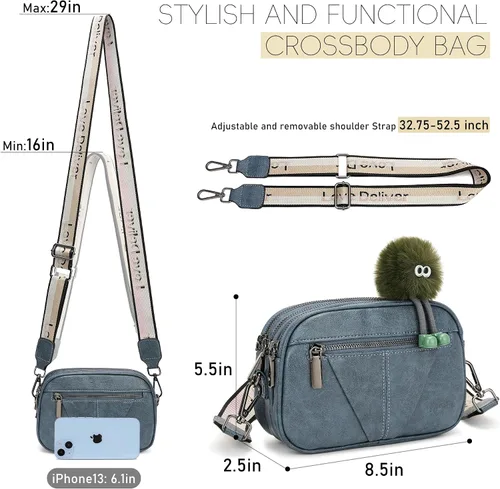 Vista 3 de Bolsos cruzados cuadrados pequeños
