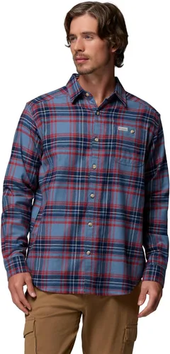 Vista 12 de Columbia Men's Cornell Woods Flannel Long Sleeve Shirt Negro