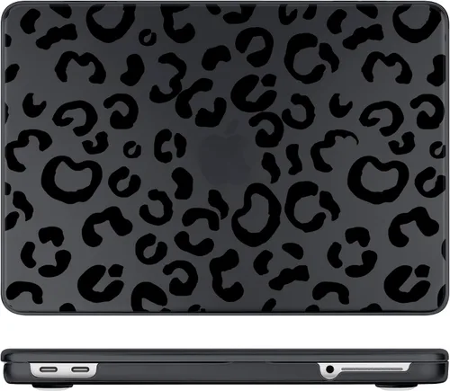 Vista 4 de TWOLSKOO Funda para MacBook Neo de 13 pulgadas 2026 A3404 A18 Pro Chip, funda rígida de plástico con adaptador tipo C, 2 fundas para cámara web