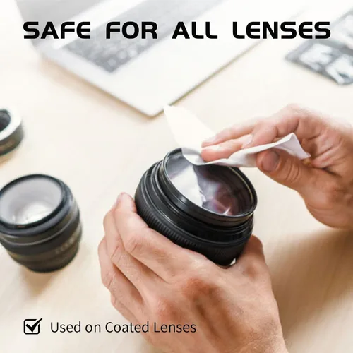 Vista 5 de ARCHXX Toallitas antiempañamiento para gafas, 120 unidades, toallitas de limpieza prehumedecidas, limpiador de lentes para gafas, gafas de sol