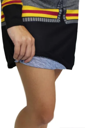 Vista 5 de Harry Potter Hogwarts Gryffindor - Pijama de manga larga para mujer, gris