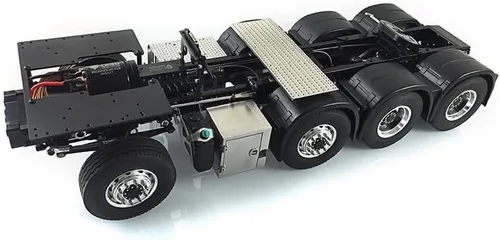 Vista 4 de TOUCAN RC HOBBY LESU 8 * 8 chasis de metal 1/14 RC DIY 3363 56348 1851 camión tractor
