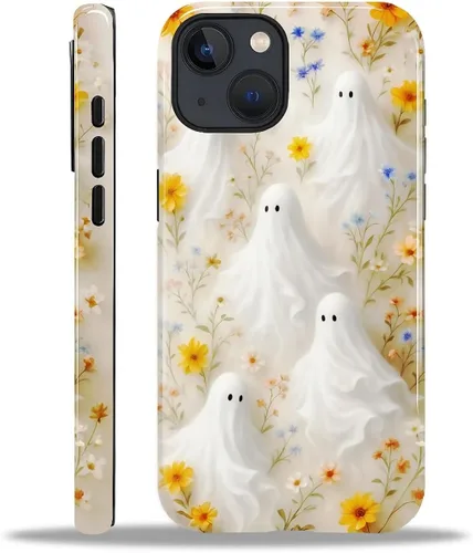 Vista 103 de Funda para iPhone 13 iPhone 14, a prueba de golpes, funda protectora híbrida de 2 capas, doble protección contra caídas, antiarañazos, diseño
