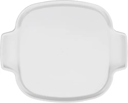 Vista 4 de Corningware – tapa de plástico blanco de 1 cuarto / 1.5 cuartos para estufa (se ajusta a los platos de vidrio Corningware A-1-B y A-1.5-B)