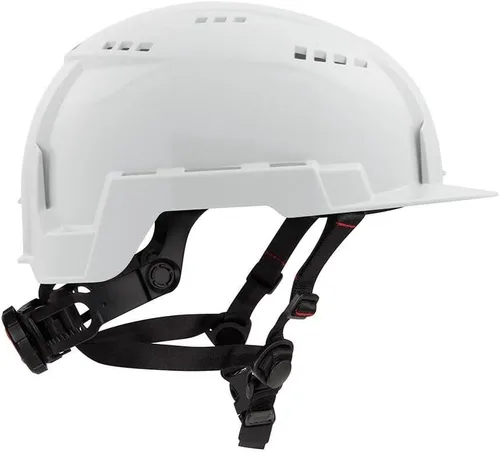 Vista 5 de Milwaukee Electric - Casco de seguridad ventilado con visera frontal blanca - Tipo 2 CL