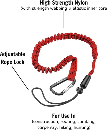Vista 3 de Teng Tools SSH04 - Cable de seguridad (33.858 in, 4.8 ft)