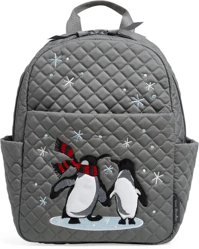 Vista 29 de Vera Bradley - Mochila pequeña de algodón para mujer Negro