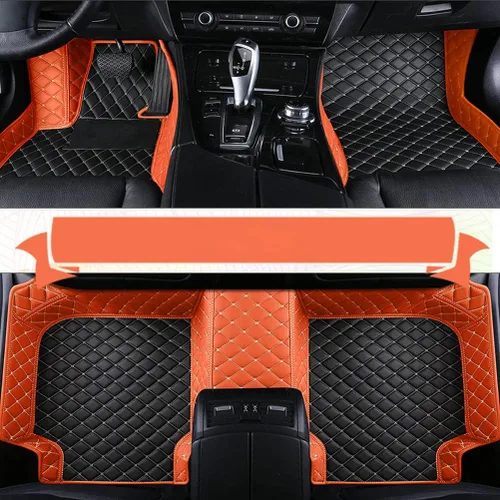Vista 28 de Alfombrillas personalizadas para Prado Sedan 2000-2023, cobertura completa de accesorios para piso interior del vehículo (beige)