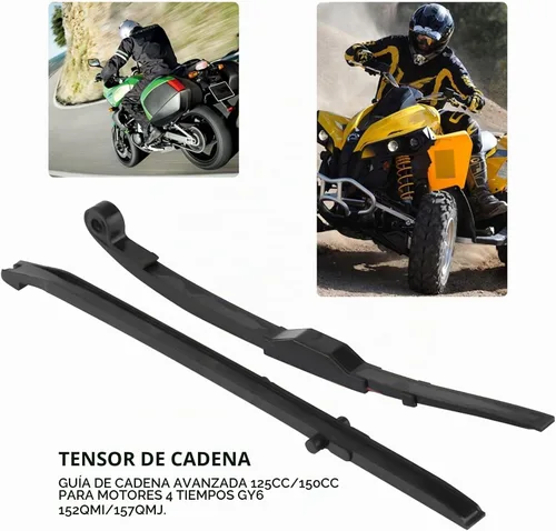 Vista 4 de Guía de cadena Gy6, Tensor de cadena Gy6, Tensor de cadena de distribución Gy6, Tensor de cadena Gy6 Atv, Ajustadores de cadena Powersports, Tensor