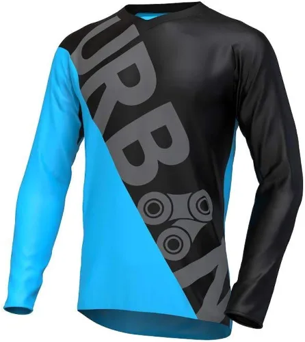 Vista 3 de Trailbuster manga larga MTB bicicleta de montaña ciclismo Jersey