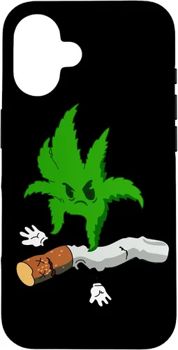 Vista 32 de Rasta Marihuana Pot Leaf Pattern Weed Cannabis Stoner 420 Funda para iPhone 17