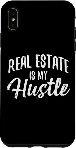 Vista 10 de Funda de regalo para iPhone 13 Pro Real Estate Is My Hustle Funny Agent Realtor Broker