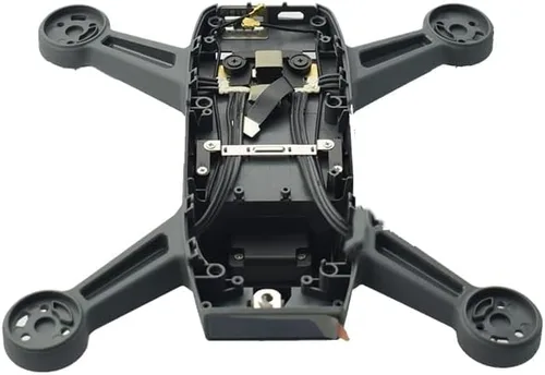 Vista 5 de YANHAO [Piezas para drones] Carcasa original de marco medio con apéndice para DJI Spark Repalcement Drone Reparación Accesorios [Fácil instalación]
