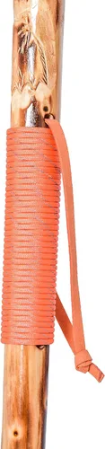 Vista 5 de FOREST PILOT 3 piezas desmontables de madera de abeto para caminar con una brújula (color natural, 55 pulgadas, 1 pieza)
