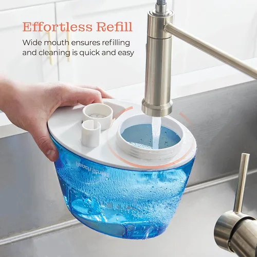 Vista 5 de Humidificadores de Niebla Fría para Dormitorio - Depósito de Agua de 2.2L, para Bebé, Oficina, Vaporizador de Aire Ultrasónico Silencioso, Nivel