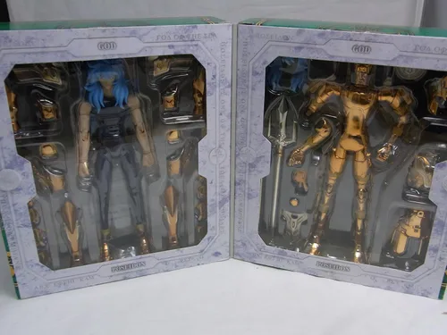 Vista 2 de Bandai Tamashii Naciones Emperador del Mar Poseidón Saint Seiya Mito de la Paño Santo