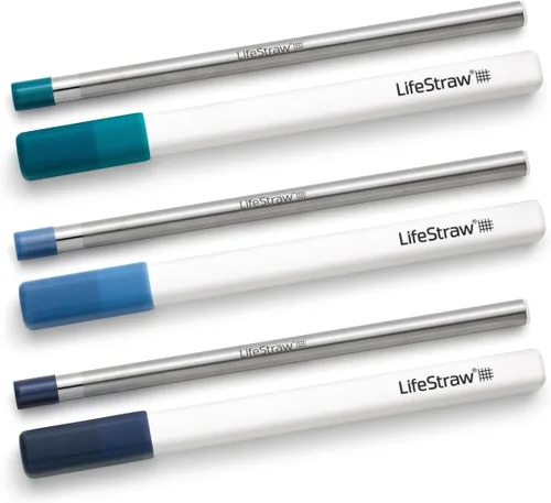 Vista 14 de LifeStraw Sip - Paja reutilizable de acero inoxidable para beber con filtro de agua