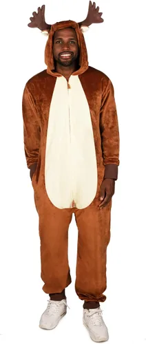 Vista 12 de Tipsy Elves Disfraces de Halloween para hombre: monos divertidos de animales y cultura pop para adultos