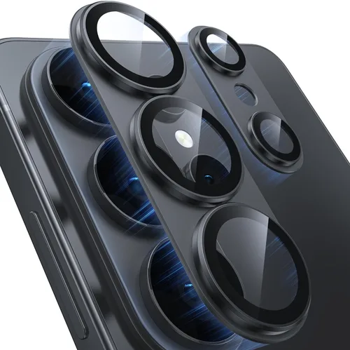 Vista 9 de Protector de Lente de Cámara para Samsung Galaxy S24 Ultra, [Protección Completa] [Adsorción de Fuerza Potente] Protector de Pantalla de Cámara