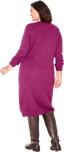 Vista 3 de Woman Within Vestido de punto trenzado para mujer, talla grande
