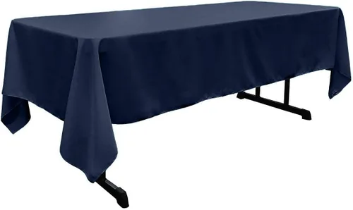 Vista 18 de New Creations Fabric & Foam Inc - Mantel rectangular de popelina de poliéster de 60 pulgadas de ancho por 120 pulgadas de largo. (Avocado)