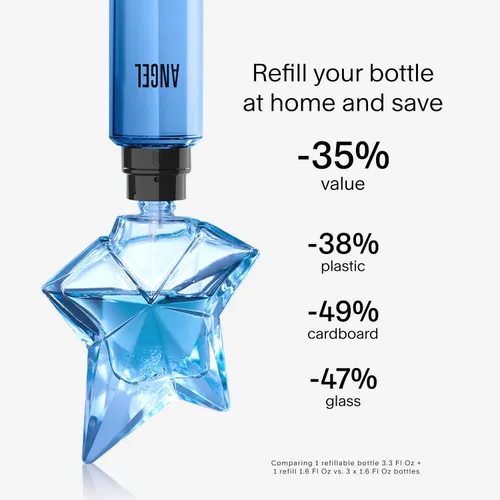 Vista 2 de Thierry Mugler Angel Eau De Parfum Fragrance with Bergamot, Praline & Patchouli - Long Lasting Womens Gourmand Scent - Perfect for Everyday Wear