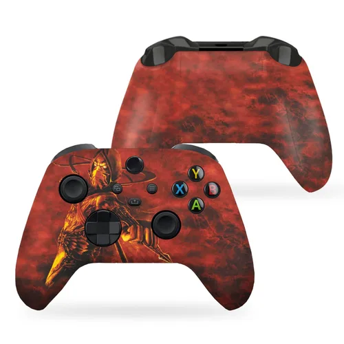 Vista 27 de DreamController Americcan Warrior Skull Custom X-box Controller Wireless compatible with X-box One/Series X/S Proudly Customized in USA with