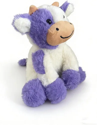 Vista 8 de Animales de peluche de vaca de peluche suave linda muñeca de vaca para niños y niñas 11.8 pulgadas (zuo NIU fense 11.8 in)