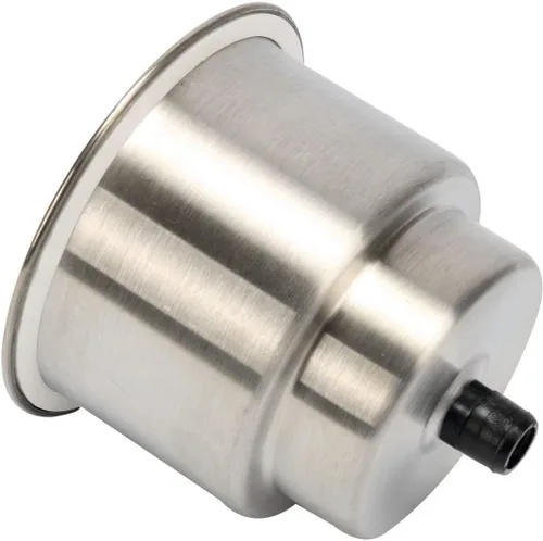 Vista 7 de Amarine Made Soporte para bebidas de acero inoxidable con drenaje Marine Boat Rv Camper (paquete de 12)