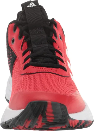 Vista 2 de adidas Ownthegame 20 - Tenis de baloncesto para hombre RojoBlancoNegro
