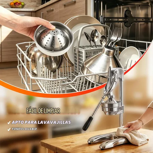 Vista 5 de Moongiantgo Juicer manual comercial, extractor resistente del jugo