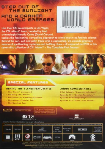 Vista 2 de CSI Miami The Complete First Season
