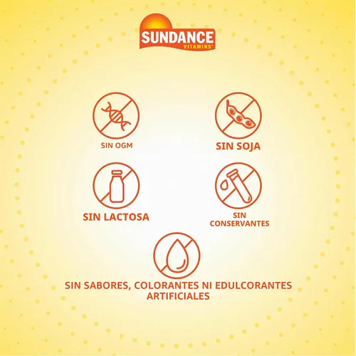 Vista 3 de Sundance Complejo de vitamina B para hombres y mujeres con B-12 60 tabletas Alta potencia Suplemento vegetariano, sin OMG y sin gluten