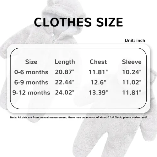 Vista 7 de Traje de nieve para bebé niño y niña, ropa cálida de invierno, abrigo para niños pequeños