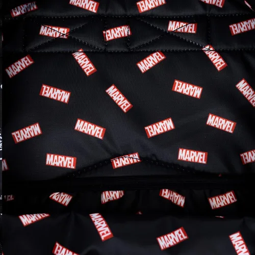 Vista 5 de Wondapop Disney Marvel Avengers Captain America - Mochila de nailon de tamaño completo de 17 pulgadas