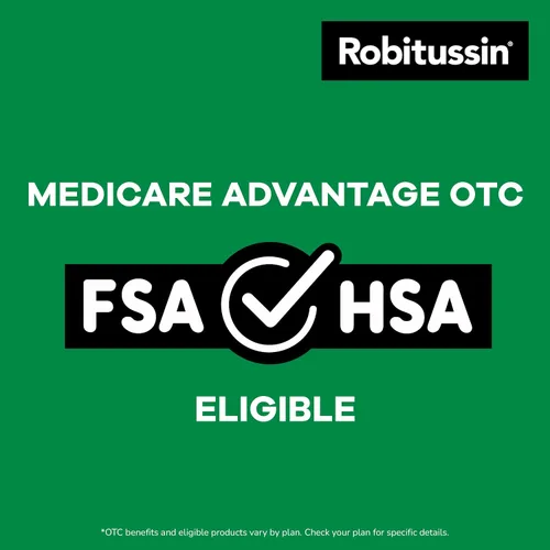Vista 10 de Robitussin DM de máxima fuerza para la tos + congestión del pecho y máxima fuerza para la tos nocturna DM, medicamento para la tos para adultos